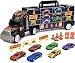 Click N' Play Transport Car Carrier Truck, Loaded with Cars, Road Signs & More. Holdup To 28 Cars. Jumbo 22" Long