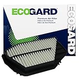 ECOGARD XA4873 Premium Engine Air Filter Fits Acura CL 2.3L 1998-1999, CL 2.2L 1997 | Honda Accord 2.2L 1994-1997, Odyssey 2.2L 1995-1997, Odyssey 2.3L 1998 | Isuzu Oasis 2.2L 1996-1997