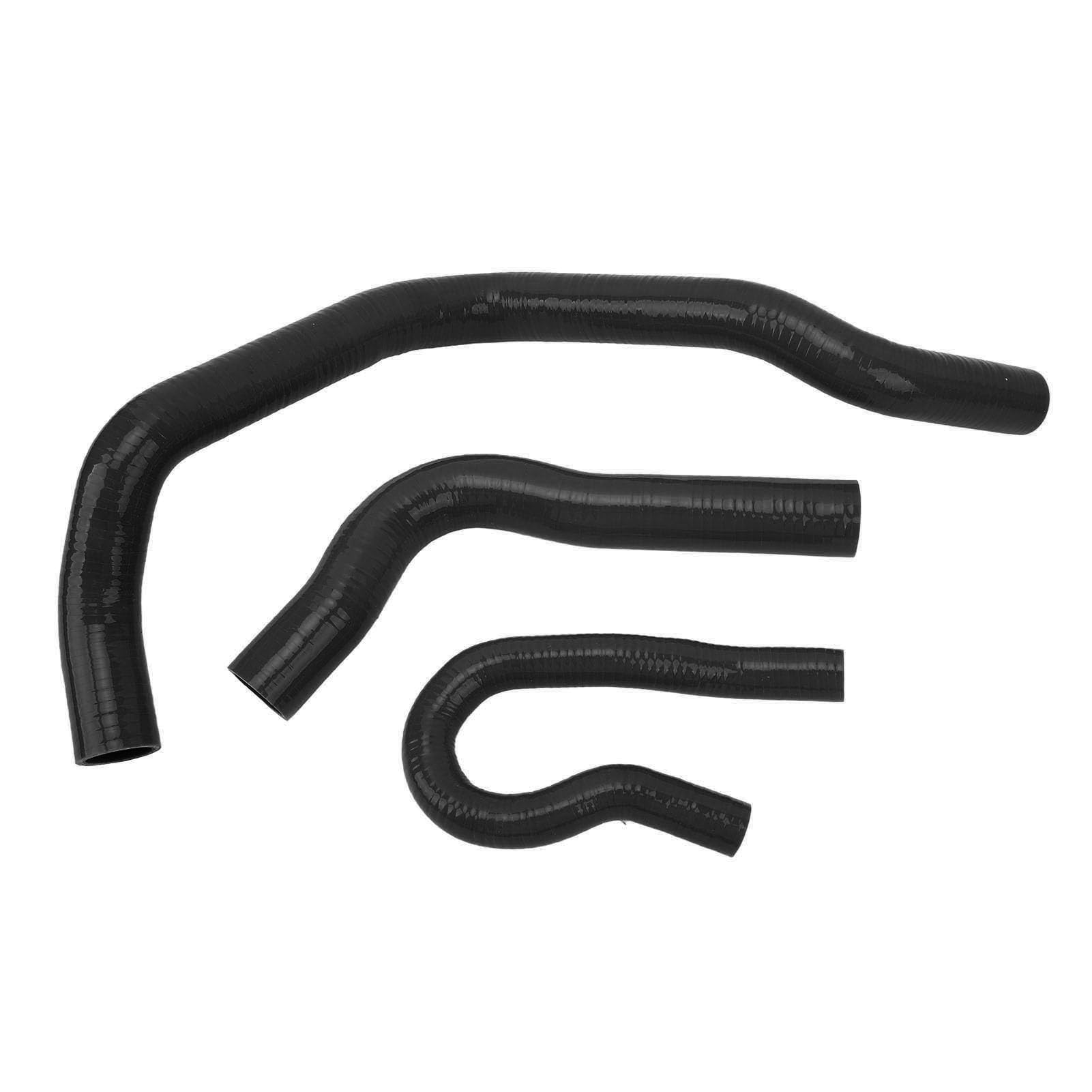 Generic Zestaw Węży Płynu Chłodzącego Chłodnicy do Type R EK EG B16A B18C B20B, Trwały Zestaw Silikonowy Zapewniający Efektywny Transfer Płynu Chłodzącego, 6 szt. (BLACK)