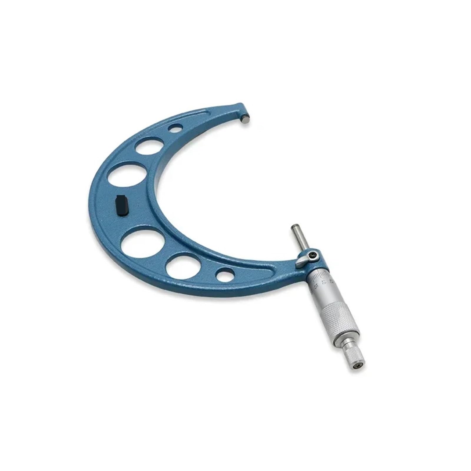 Strumento di misurazione micrometro for esterni ad alta precisione da 125-150 mm con meccanismo di bloccaggio - Risoluzione 0,01 mm for lavorazione dei metalli e fai da te