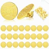 Tondiamo 24 Pcs Sports Chenille Pins Gifts Lapel Pins Award for Player Team Fan Party Favors Jackets Backpack Hat Decorations(24 Pcs,Baseball)