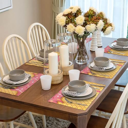 Set de table en lin lavable pour protéger votre table