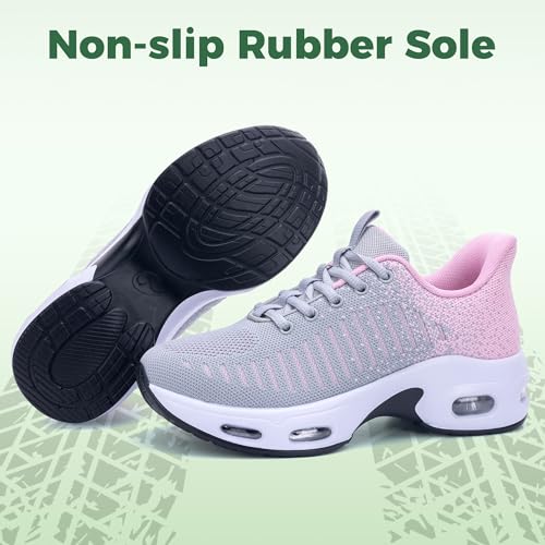 Image of Women's Sneakers Slip on Walking Tennis Shoes Easy to Wear