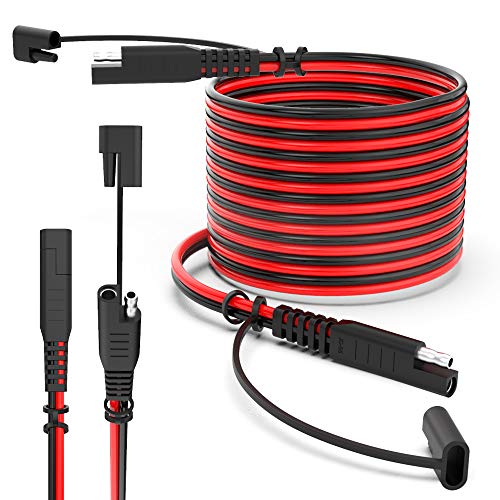 Câble SAE 10 AWG de 4,5m avec connecteur d'alimentation et capuchon étanche