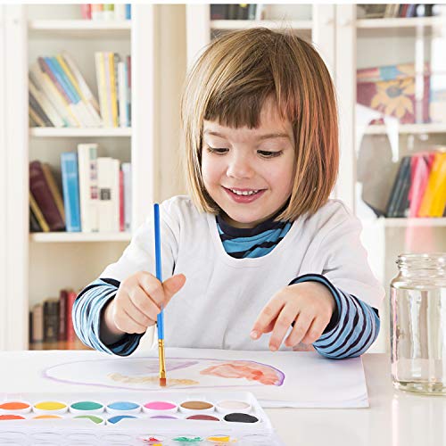 Watercolor Paint Set,Washable Paint Set For Kids & Adults,16 Color, 2 Boxes Of Watercolor Palette ,22 Painting Brushes ,2 Refillable Fountain Pens. Best Gift For Beginners, Children And Art Lovers. #TOP6