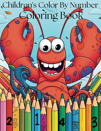 Children's Color By Number Coloring Book