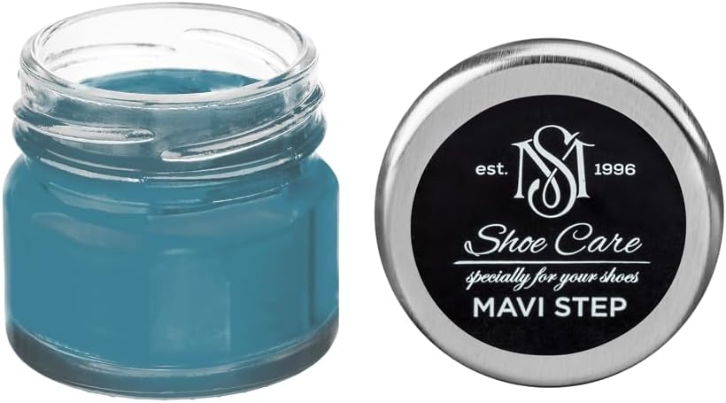 Nutritive Leather Spray - NCS S 4030-B10G Deep Petrol Blue - Deep Conditioning & Shoe Color Restoration for Smooth Leather by MAVI STEP - 1.70 fl oz / 50 ml