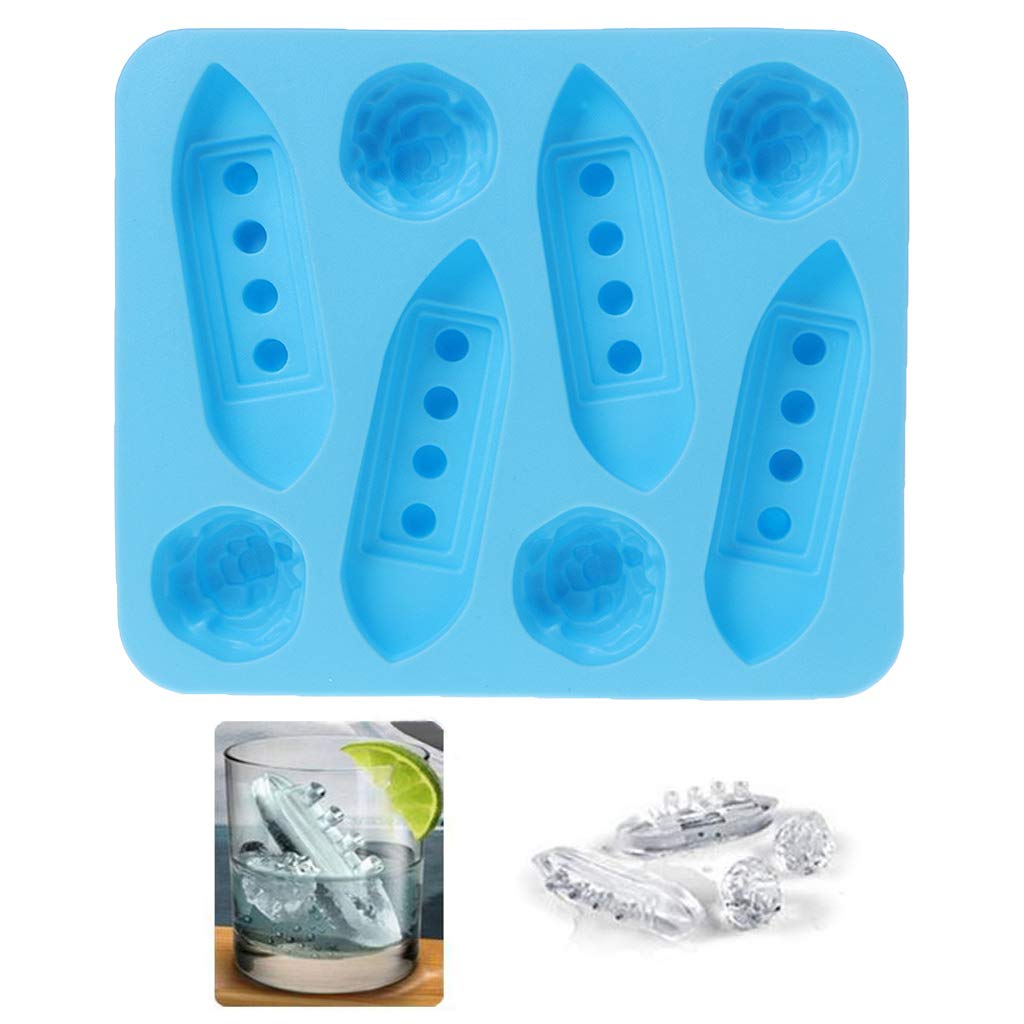 Vassoio In Silicone Per Cubetti Di Ghiaccio, Stampo Riutilizzabile - copertina