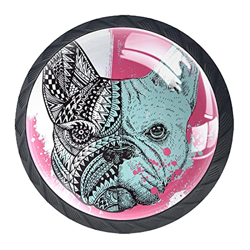 Boutons d'armoire,poignées de traction,paquet de 4 boutons Cover