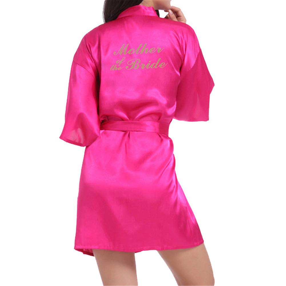 tomtoc Kimono Mujer Batas Camisón de la Boda para el camisón Nupcial de la Novia del Partido Nupcial