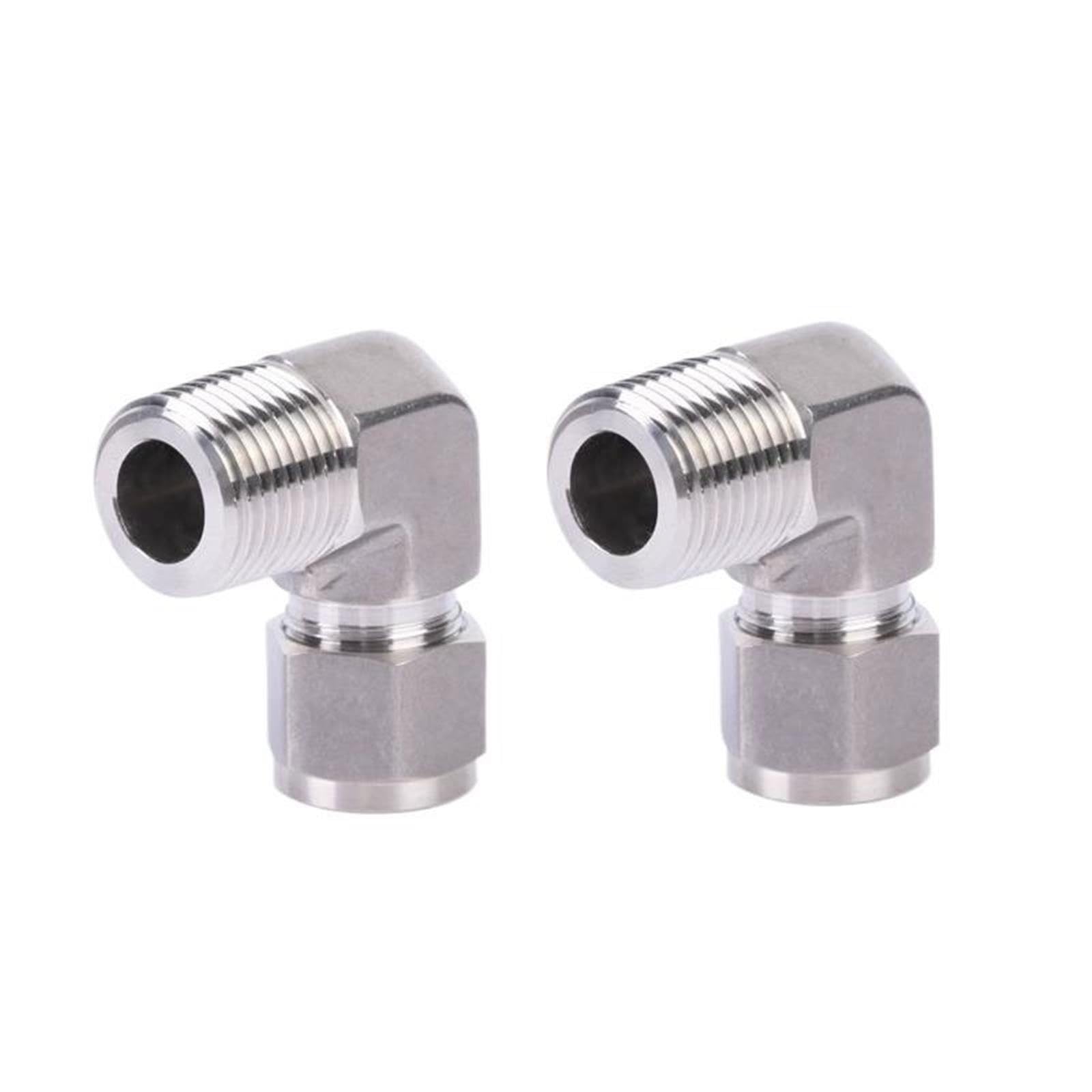 Adaptateur de joint plomberie à Compression coude 90 degrés avec écrou UNF