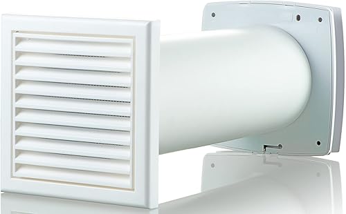 Miniatura 2 de VENTS-US GK 150 LD Práctico y fácil de instalar Ventilador de escape de garaje de 6 pulgadas a través de la pared con 109 CFM, viene con conductos