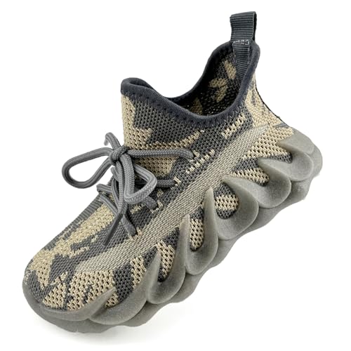 Kids Outdoor Sneakers Boys Non Slip Running Shoes Girls Walking Shoe Athletic Sports Tennis Shoes for Boys(Toddler/Little Kid/Big Kid)