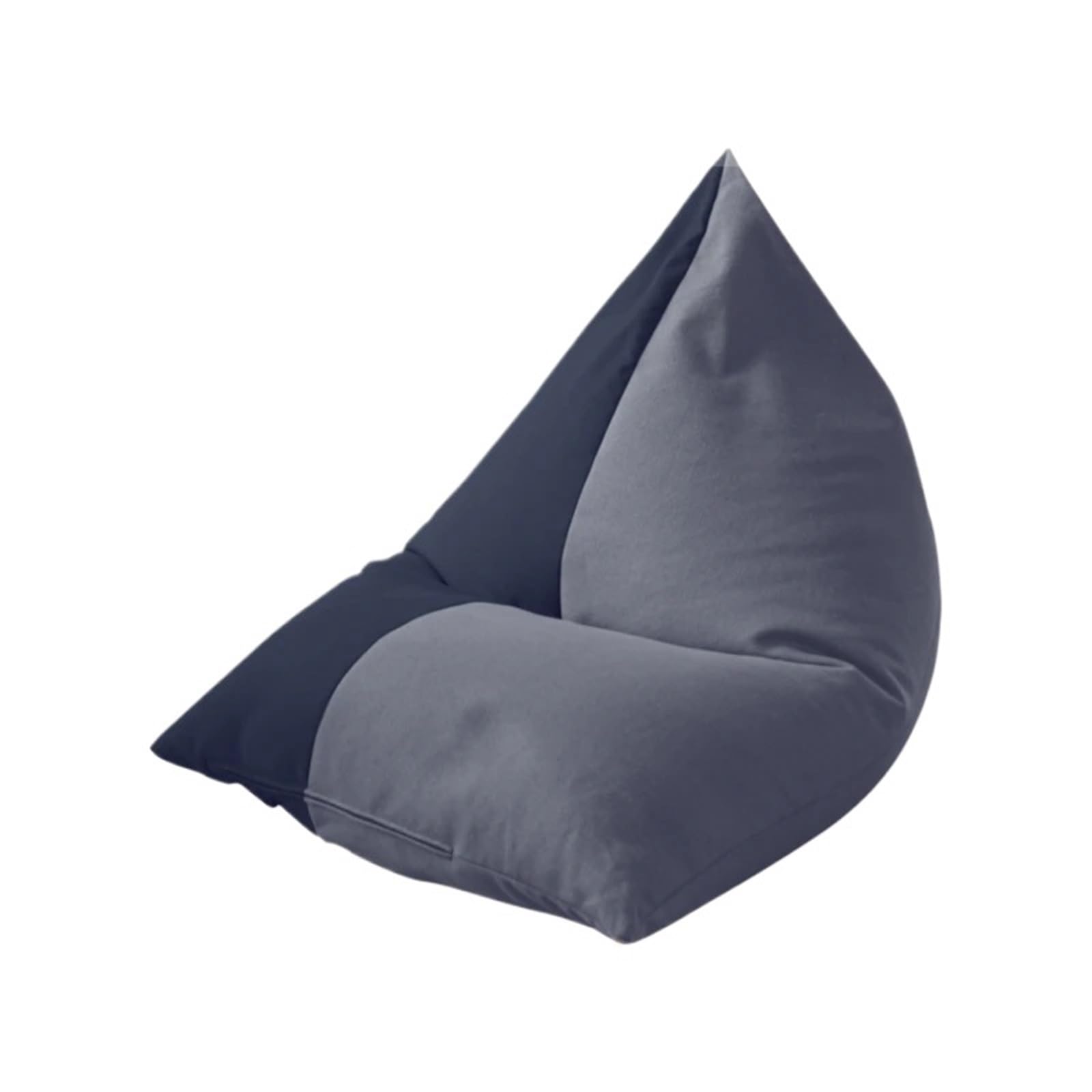 Funda Puff Funda Impermeable Oxford for puf de Exterior, sin Relleno Interior(Dark Grey)