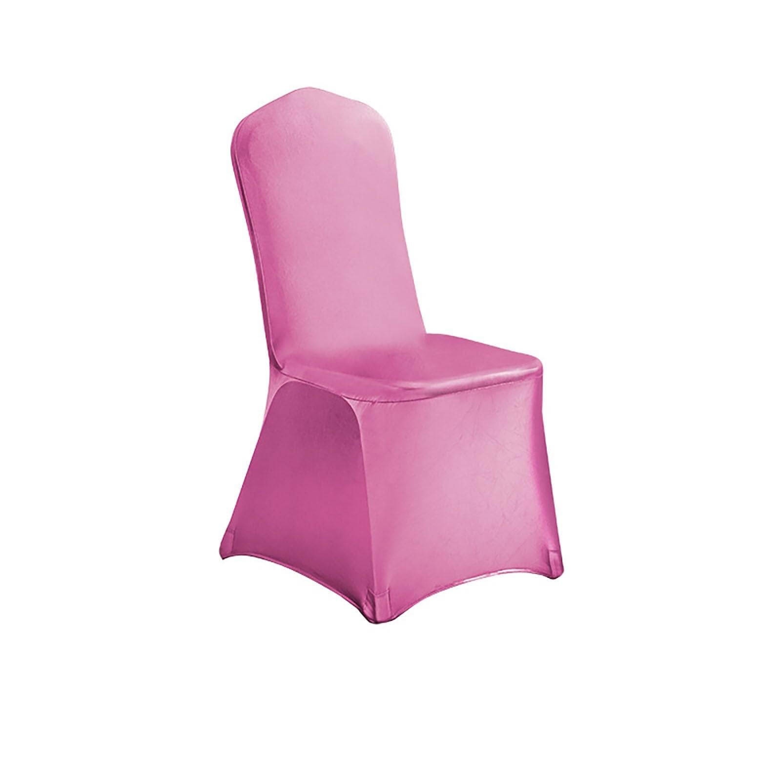 NMVAWIPT Stretch Spandex Chair Covers Fitted Slipcovers For Wedding Party Banquet Events(17#,3pcs)