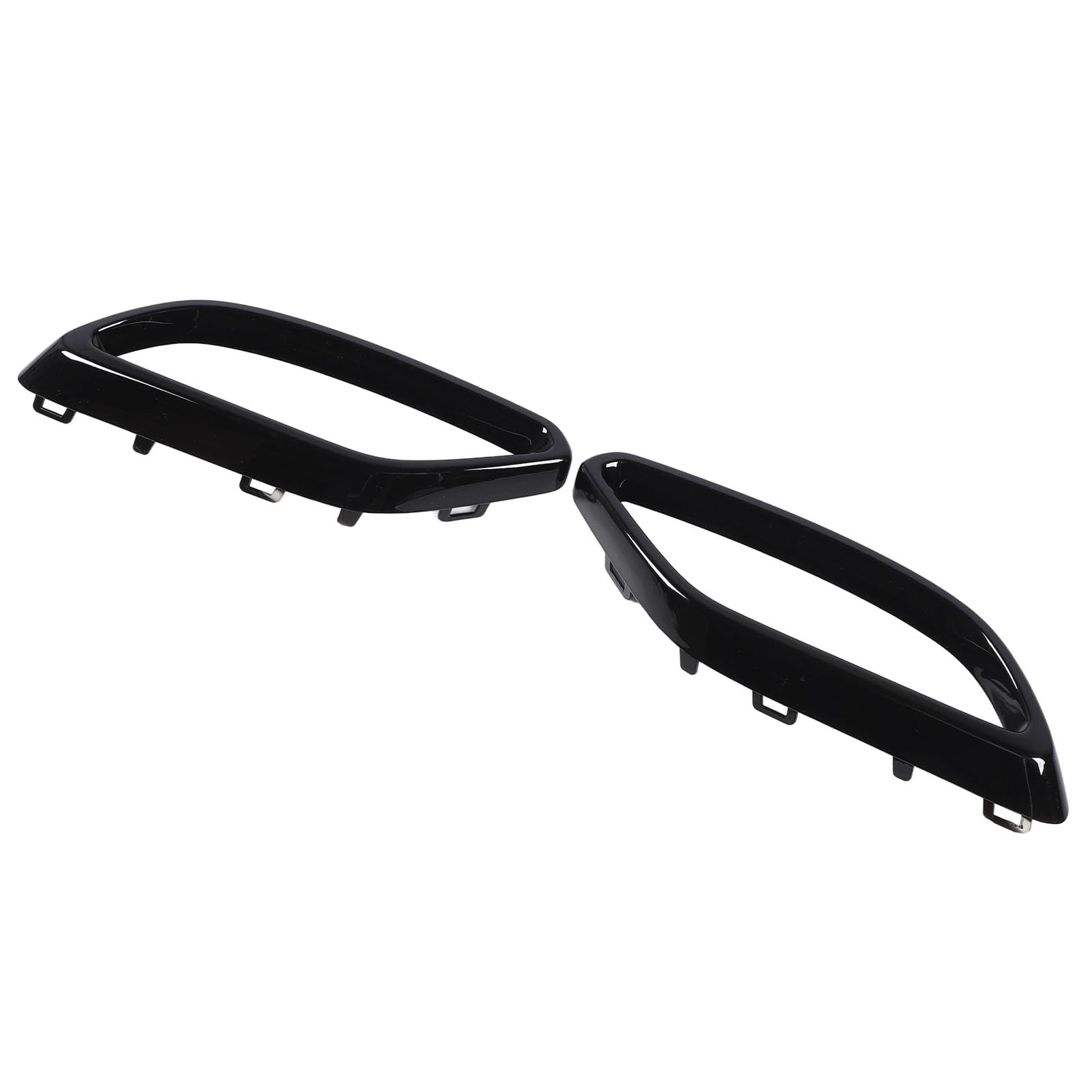 1 Paar Tippabdeckung, 1184920200 Universelles Links Rechts Dekoratives Deckungsverkleidungszubehör für die CLA -Klasse C118 A M G LINE 2020 Bis 2024 (black)