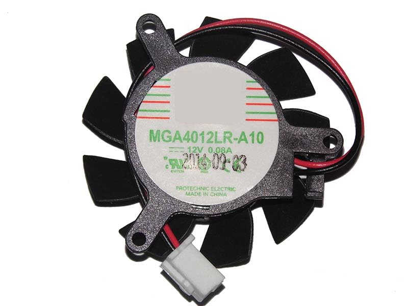 Ventilateur vidéo MGA4012LR-A10 12V 0.08A mini extracteur d'air 2 broches