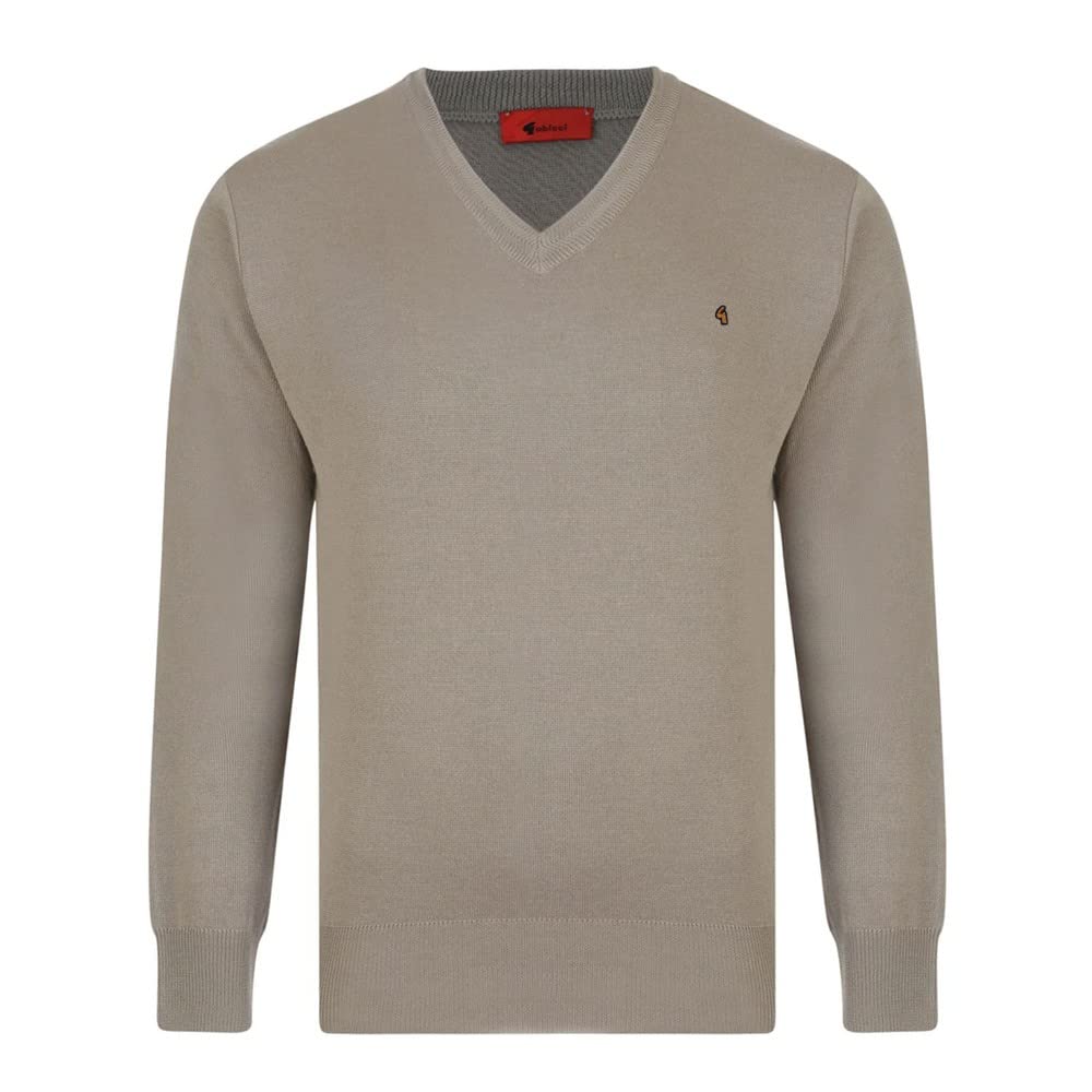 Gabicci Men's Stone Plain V-Neck Sweater (3Xl, )