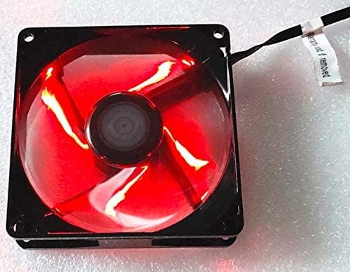 Zyvpee® 92x92x25mm A9225-20RB-4BP-F1 9cm 12V 0.4A DF0922512RFHN 92mm 4Wire with Red LED 2200RPM Case Fan