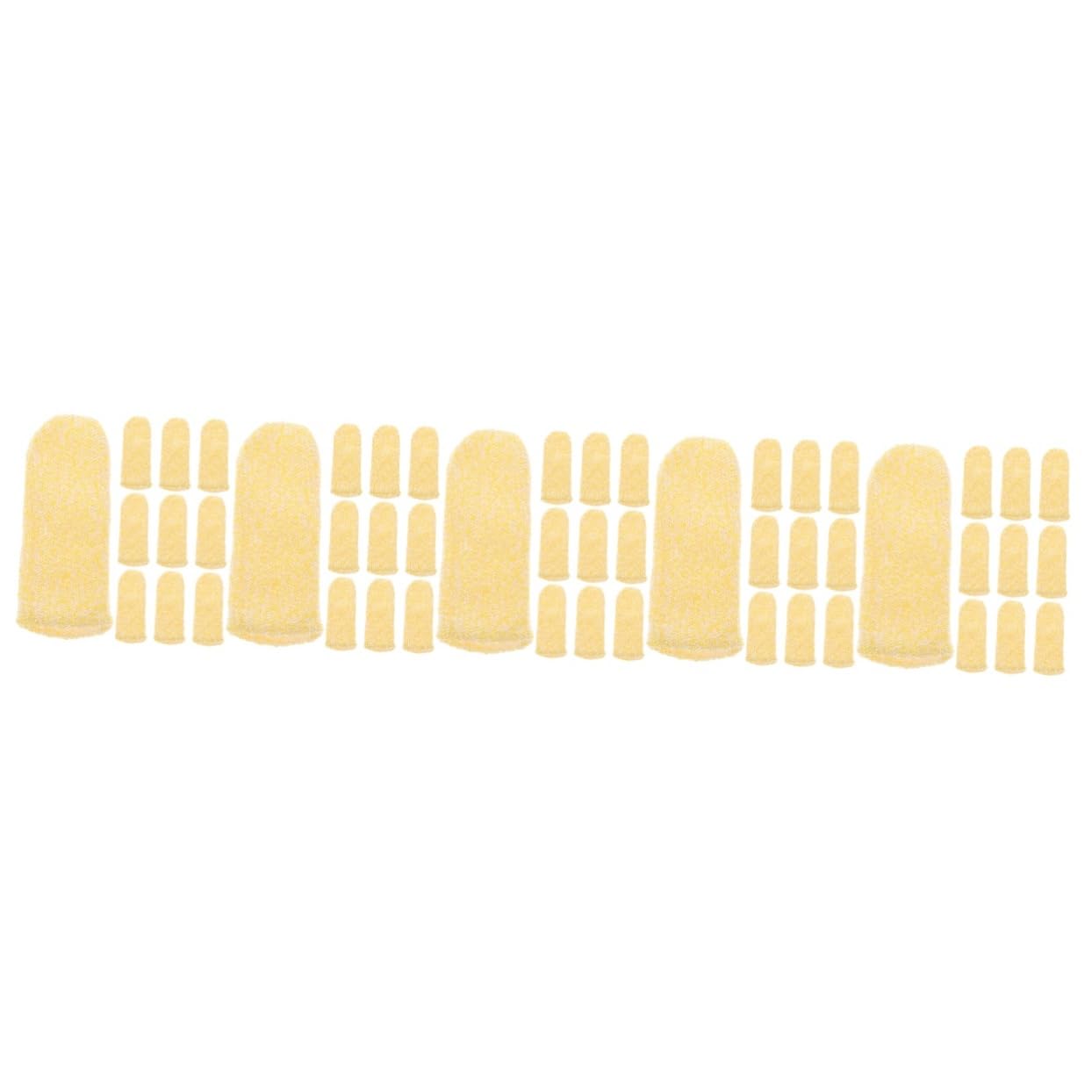 Healeved 50piezas Protector De Dedos Cortantes Cubiertas Anticorte Para Dedo Pulgar Para Cocina Jardinería y Manualidades