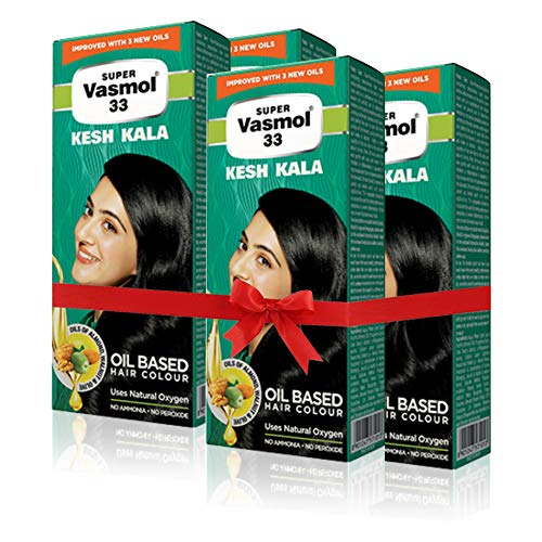 VASMOL Super Vasmol 33 esh ala Hair Oil 100ml (Pack of 4)