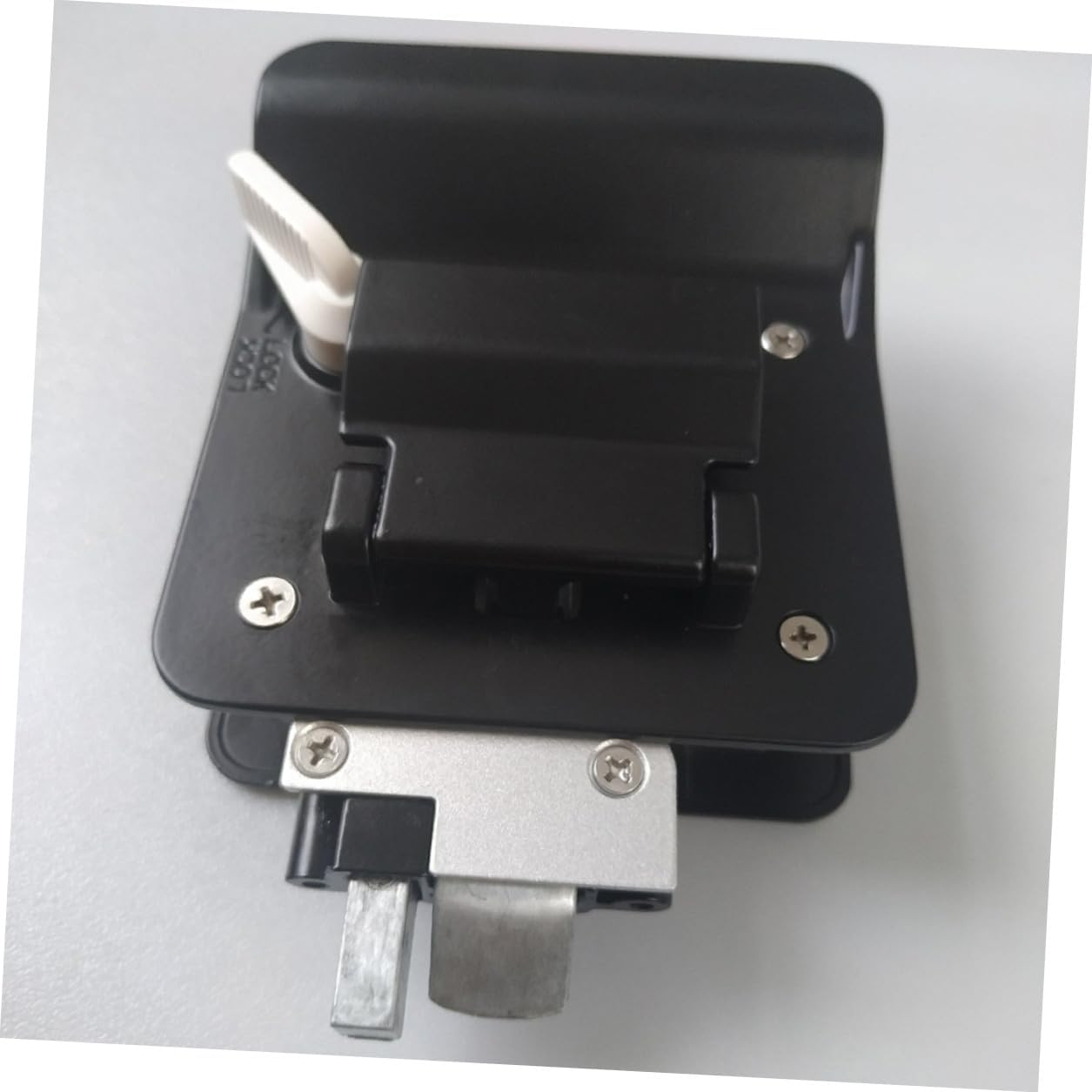 Rv Door Latch Zinc Alloy Corrosion-Resistant Camper Door Lock with Unique Keys Rv Lock Accessory for Travel Trailer Enclosed Vehicle Security