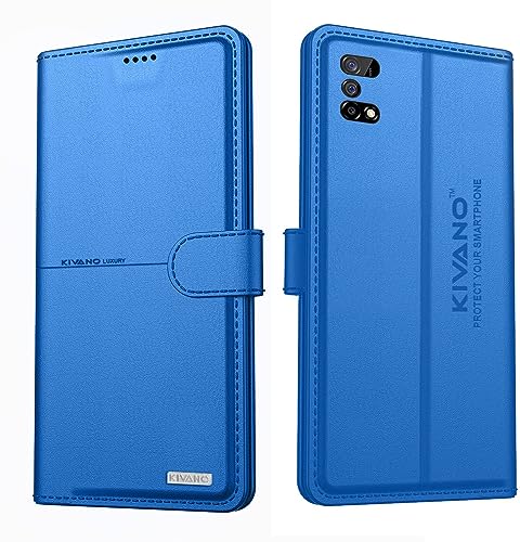 Image of Compatible with Realme Narzo 30 Pro 5G Flip Cover | Leather Finish | Inside Pockets & Inbuilt Stand | Shockproof Wallet Style Magnetic Closure Back Cover Case