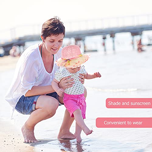 Beaupretty 3Pcs Sun Protective Hat for Wide Rim Beach Hats and Lightweight Breathable Straw for Summer Outdoor Activities2