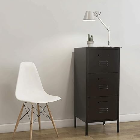 Amazon チェスト 現代のミニマリストの三引き出しキャビネット北欧の浴室キャビネットリビングルームのベッドルーム 屋外保管 チェスト 寝室のリビングルームの収納家具 Color Black Size 42 5x40x102cm チェスト タンス オンライン通販
