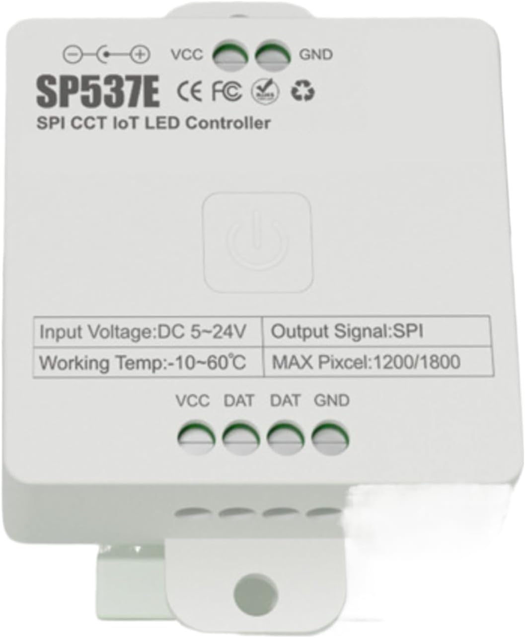 SP530E Dual-mode voice LED light with colorful magic controller(RC1-single-channel) image 5