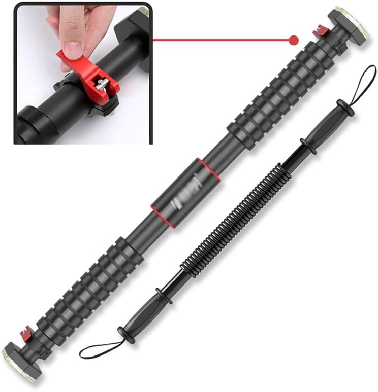 Pull-Up Bars HUAHUA Portable, Retractable (65-140cm) High Load-bearing (250kg) Drawbar, With Safety Lock, Multifunctional Sports Fitness Equipment (Size : 88-115cm)