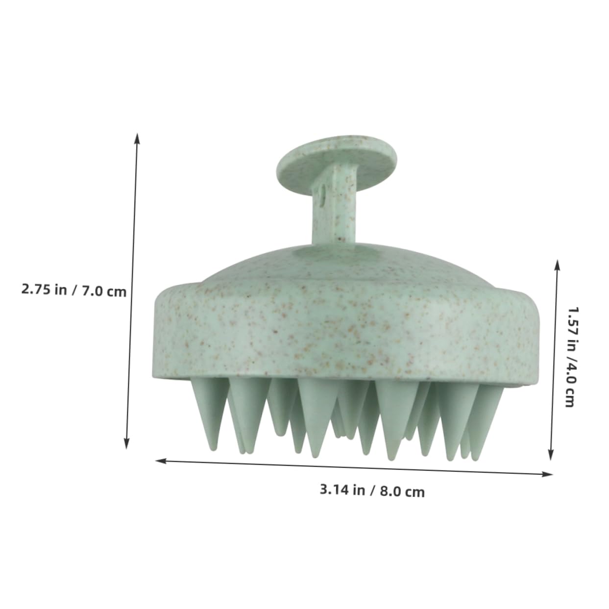 FOMIYES Bathroom Hair Shampoo Brush Indoor Hair Washing Brush Head Part Massager Scalp Massage Tool Hair Scalp Massager Shampoo Brush