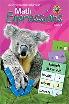 Paperback Student Activity Book (Softcover), Volume 1 Grade 1 2013 (Houghton Mifflin Harcourt Spanish Math Expressions) (Spanish Edition) [Spanish] Book