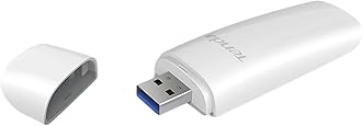 TendaUSB WiFi Adapter, AX1800 USB WiFi 6 Adapter, Dual Band MU-MIMO 1800Mbps for PC/Desktop/Laptop – Supports Windows 11 & 10 ONLY (U18)