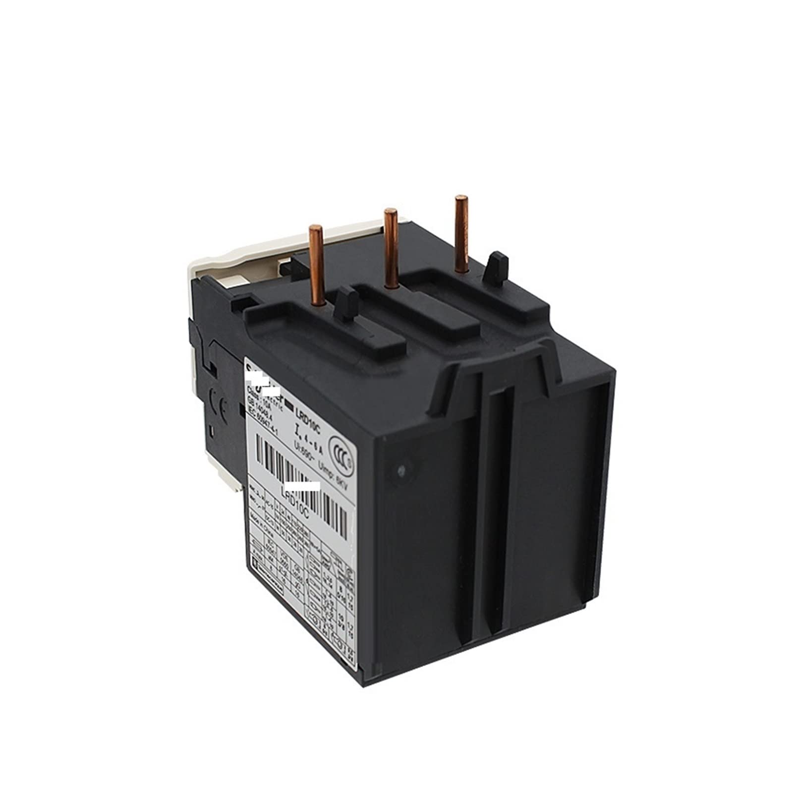 Relais De Surcharge Thermique LRD - Modèle LRD08C (2.5-4A) - Pour Protection De Moteurs électriques - Contacteur Compatible