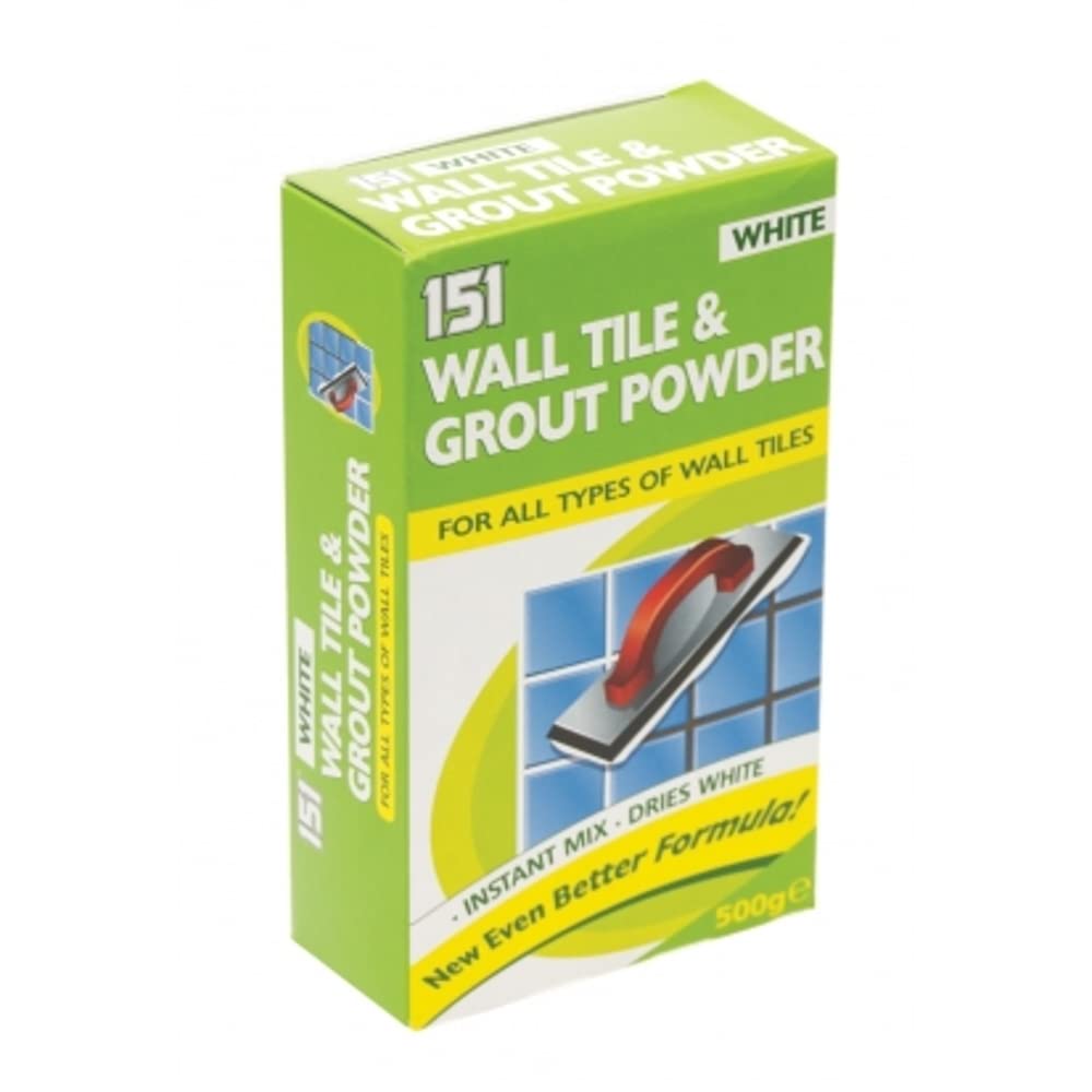 Wall Tile & Grout Powder - White 500g