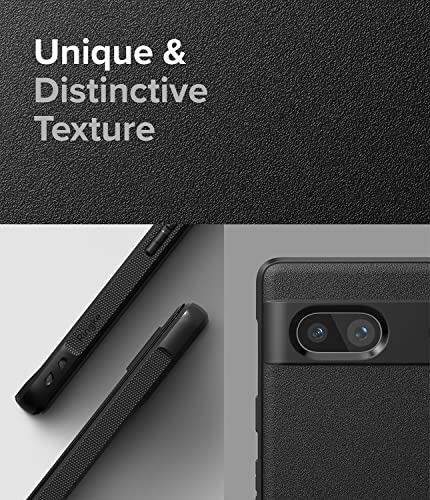 Image of Ringke Onyx for Google Pixel 7a Case [Feels Good in The Hand] Oil & Dirt Resistant, Enhanced Camera Lens Protection, Comfortable Grip, Non-Slip, Lightweight Cover - Black