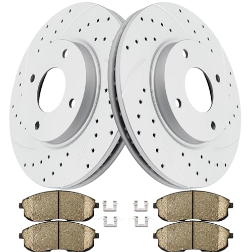 Image of Acinoparts Front Brake Kit for 2009-2014 Nissan Cube 2007 2008 2009 2010