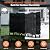 VICEARTH 8FT Firewood Rack with Cover Outdoor, Heavy Duty Wood Storage Rack with 600D Oxford Waterproof Full Cover for Fireplace, Patio, Deck, 1/2 Cord Log Holder with Firewood Carry Bag