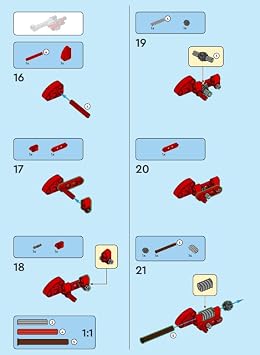 LEGO Technic Mini Set: Firetruck Fire Engine (80 pcs) Ages 7+