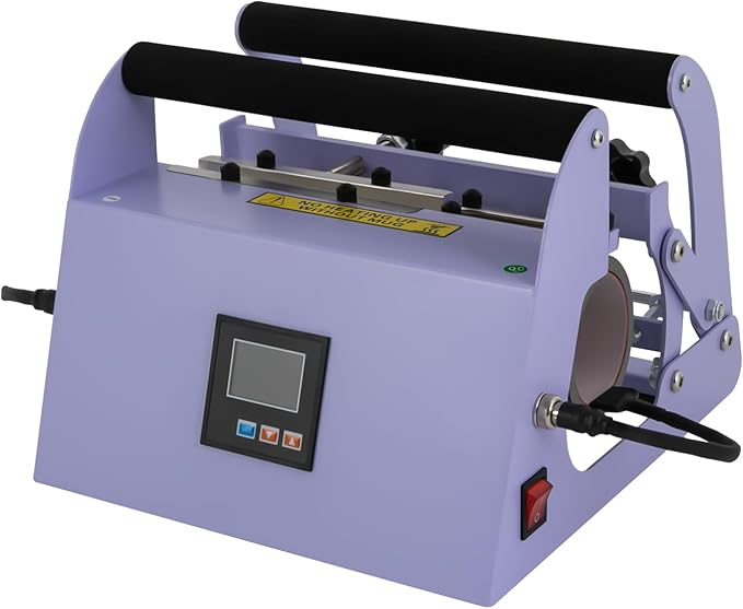 Termofijadora para Tazas de Auto 40 OZ, 110V, Color Púrpura Claro miniatura 4