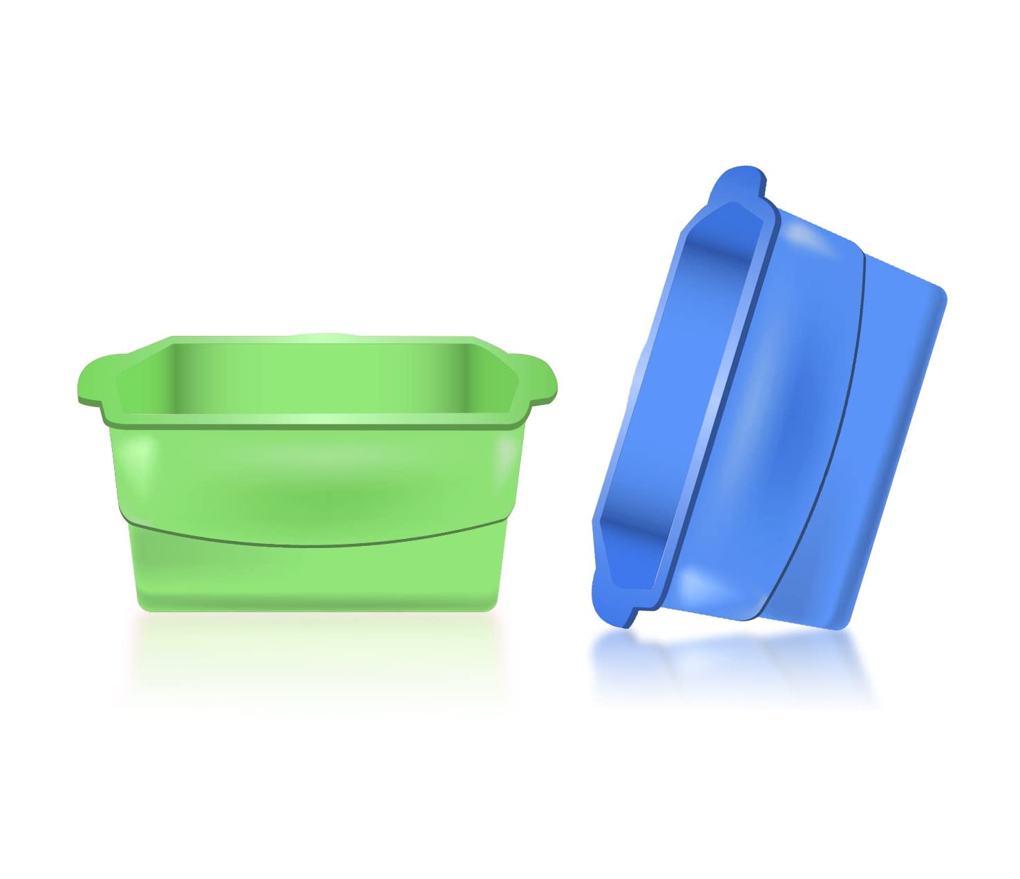 De-Techinn Combo of Green and Blue Universal Plastic Yellow Diffuser Reflector Flash Box Bouncer or Speedlight-image-18