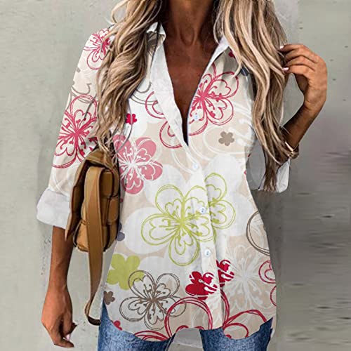 Tops femininos formais casuais femininos casuais primavera e verão estampado cardigã casaco casaco f