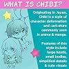 Faber-Castell Anime Drawing Kit: Chibi Edition | Step-by-Step Instruction Book with 20 Practice Pages, Color Pencil Set & Drawing Supplies for Kids, Spring Craft Activities (1 Book) #4