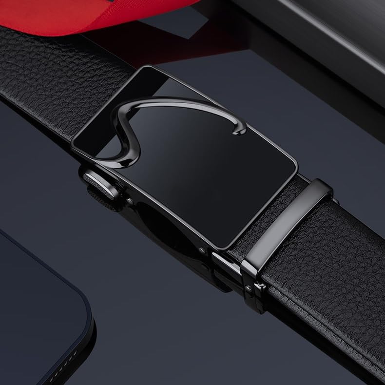 Belt For Men With Automatic Buckle Men's Business And Leisure Belt3