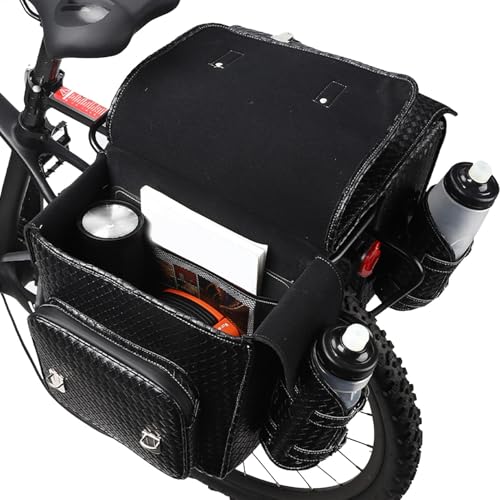 Sac de rangement étanche pour vélo avec grand volume de selle porte-bagages
