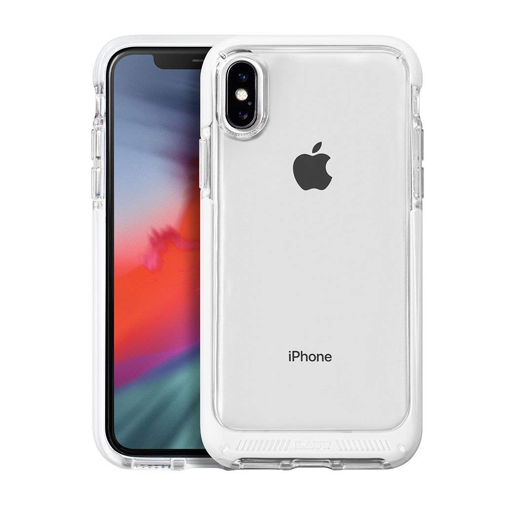 LAUT - FLURO IMPKT Tough Case for iPhone X with Advanced Impact Protection (White)