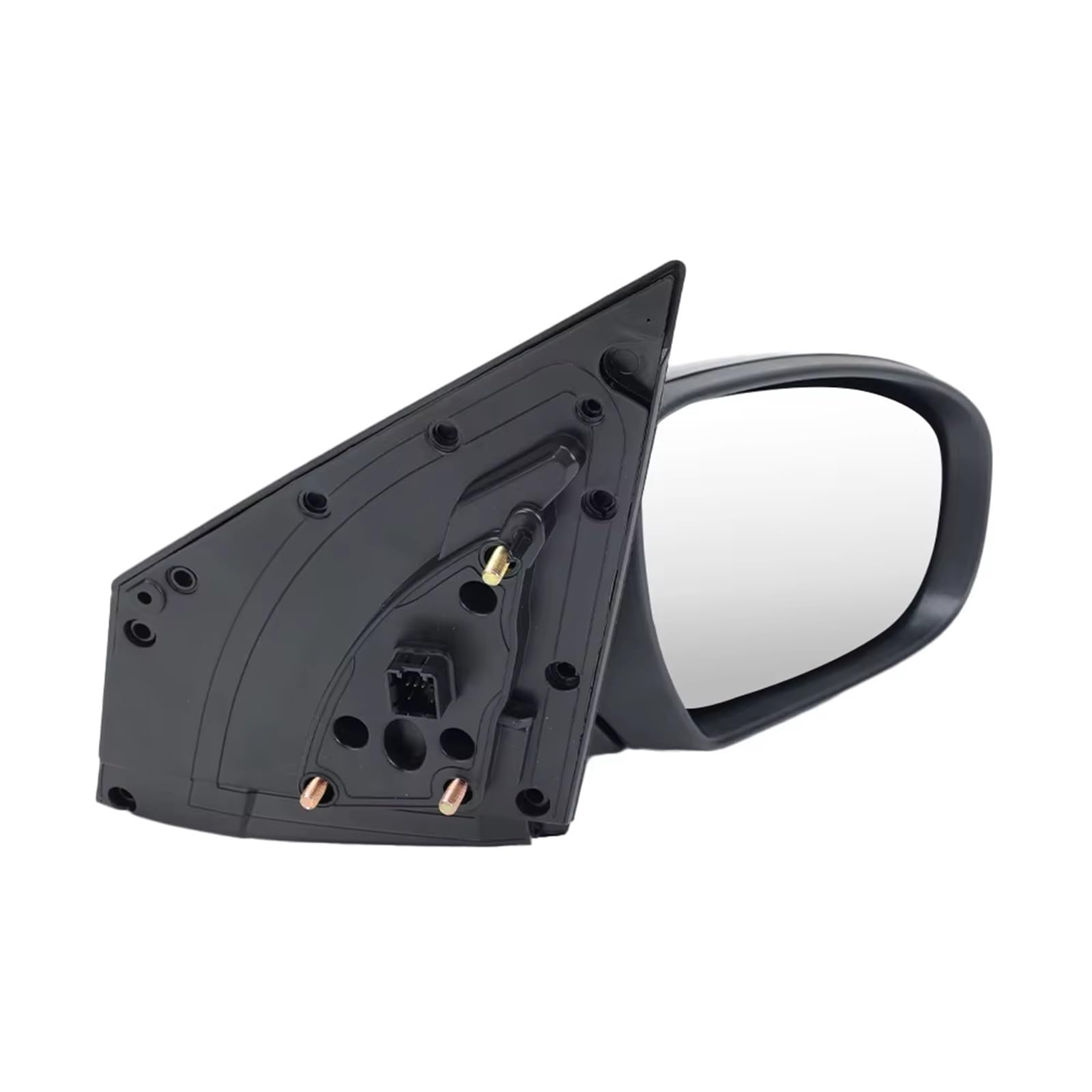 Außenspiegel Für Hyundai Für I20 Für MK2 GB IB 2015-2020 Schwarz Manuell Klappbares Autozubehör 5-polige Rückspiegelmontage Außenspiegel-Baugruppe(1pc left Black)