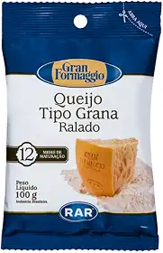 Queijo Tipo Grana Ralado 100g