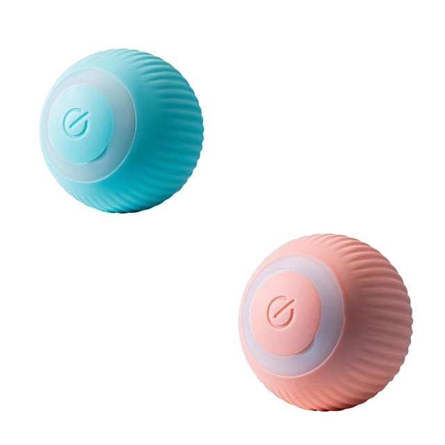 AENZA Pelota resistente a las mordeduras Rollball activo para perros Bola de perro automovible de larga…